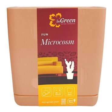 Другие товары для дома: Горшок для цветов InGreen Microcosm 1.1 л (11.3х11.5 см) Подробные