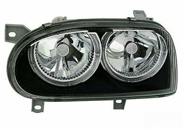 nextgen headlight restoration kit: CRNI ANGEL EYES FAROVI VW GOLF 3 III | Crni tuning sportski clear — 4
