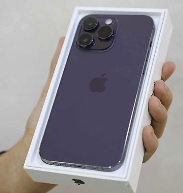 apple ipod touch: IPhone 14 Pro Max, 256 GB, Deep Purple, Face ID — 1