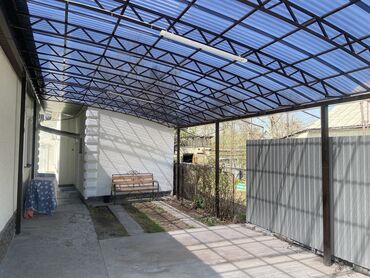 Сварка: Делаем Навес навес сварка Перилы рещетка — 11