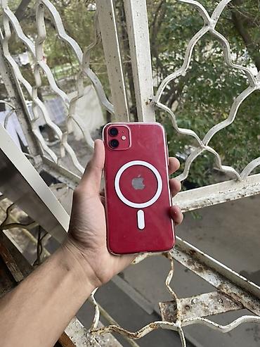 iphone iphone xr: IPhone 11, 256 GB, Qırmızı, Face ID — 7