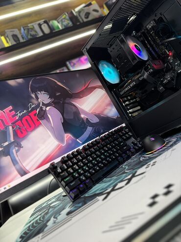 Настольные ПК и рабочие станции: Компьютер, ядер - 6, ОЗУ 32 ГБ, Игровой, Intel Core i5, NVIDIA GeForce RTX 4060, SSD — 8