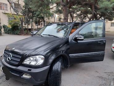 bmw diski type 0: Mercedes-Benz M-Class (W163) SUV - Kuzov: 5 qapılı, qara rəng - — 3