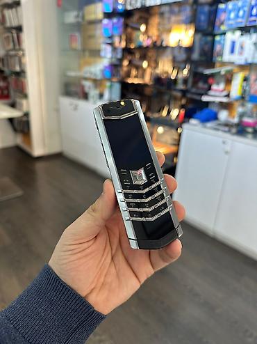 işdənmiş telefonlar: Vertu Signature S Silver ideal veziyyetdedi. Orginaldi Qutusu — 2