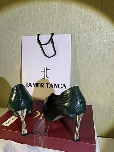 kemal tanca: Tuflilər, Ölçü: 38, rəng - Yaşıl, Yeni — 4