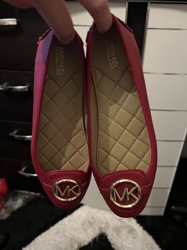 балетки джинсовые: Туфли, 36, Michael Kors, Новый, цвет - Красный