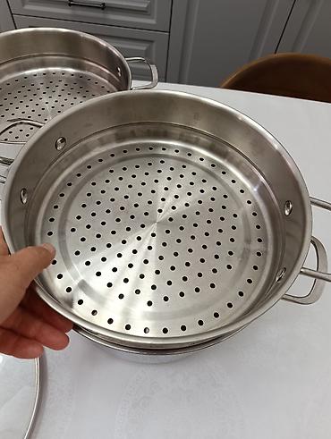 алкони кукси: Мантоварка-пароварка Kukmara из нержавеющей стали, объём 6 л — 5