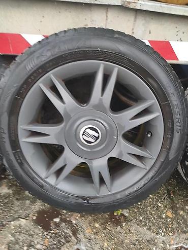 Tyres & Wheels: ALU FELNE SEAT 5X100 15 SA LETNJIM GUMAMA | Felne normalno vozene — 1
