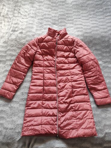yun jaket modelleri: Qadınlar üçün uzun, yüngül qadıra (puf) şişmə palto. - Rəng: toz