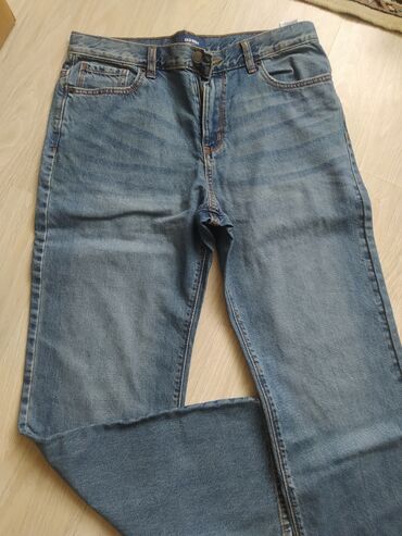 оверсайз джинсы: Джинсы и брюки, цвет - Синий, Новый