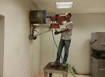 Beton işləri: Beton kəsmə və deşmə xidməti - Hilti DS-BG 80 divar mişarı və Hilti — 25