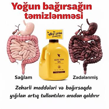 forever: Məhsul: Aloe Vera Gel – Yoğun bağırsağın təmizlənməsi üçün Təsvir: - — 1