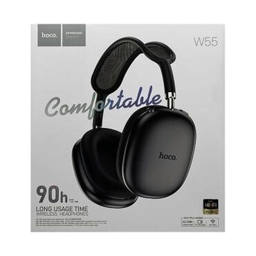 наушники jbl t110 bt black: Толук габариттүү, Hoco, Жаңы, Электр зымсыз (Bluetooth), Классикалык