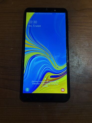 samsung a7 qiymeti irşad: Samsung Galaxy A7 2018, 64 GB, rəng - Göy, Qırıq, Sensor, İki sim kartlı