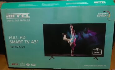 Televizorlar: Televizor Riffle Led 43" HD (1366x768), Ödənişli çatdırılma