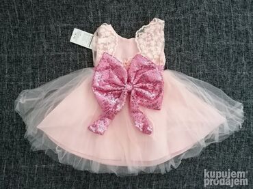 Haljine: Svecana haljina haljine za bebe decu decijaHALJINA + velika mašna — 9