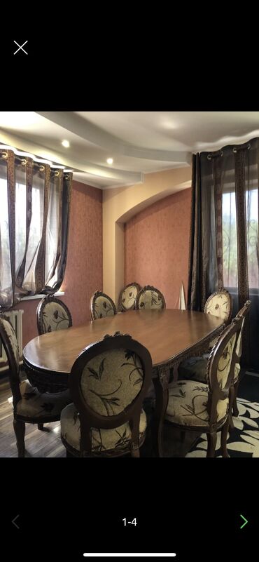 стол для суши: Комплект стол и стулья Гостевой, Б/у