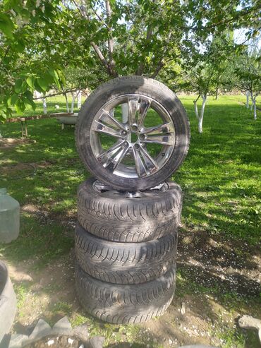 285 50 r20 бишкек: Дөңгөлөктөр монтажда 255 / 50 / R 19, Кыш, Колдонулган, Комплект, Жол тандабастар (АТ/МТ), Куйма, тешиктери - 4