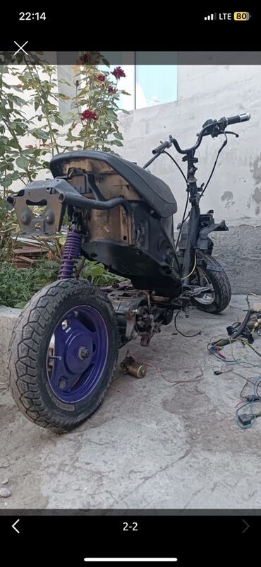 ремень для скутера: Рамасы Suzuki, Колдонулган, Акылуу жеткирүү, Өзү алып кетүү