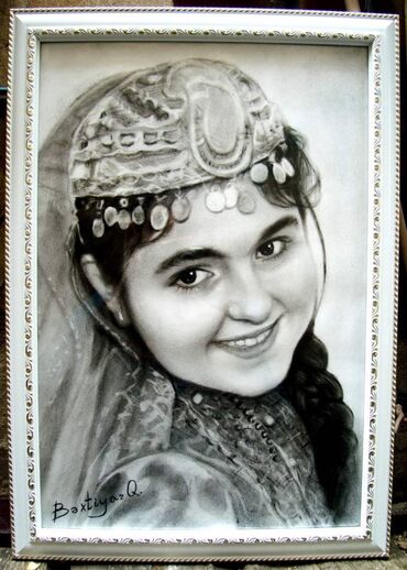 Sifarişlə əl işləri: Rəsm əsərlərinin sifarişi Portretlər Azərbaycan Respublikası Rəssamlar — 9