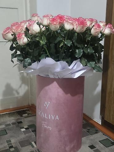 Большая композиция из роз «Azaliya Flowers» - Сорбетные розы с