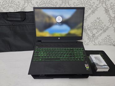 компютео: Ноутбук, HP, 24 ram gb ГБ ОЭТ, AMD Ryzen 5, 15.6 ", Колдонулган, Оюндар үчүн, эс тутум NVMe SSD