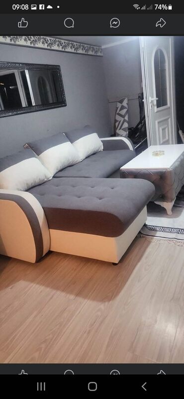 Ugaone garniture: Garniture čest 270× 180 zicano jezgro razvlace se za spavanje — 30