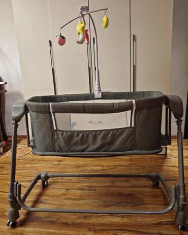 автоматическая люлька качалка цена: Люлька, Б/у, Качалка, Колыбель, цвет - Серый, Самовывоз