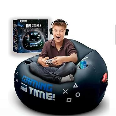 retro stolice: Naduvavajuća gaming fotelja – maksimalna udobnost za gejmere 5699 din — 1