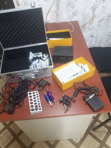 manikur aparatı: Tattoo aparatı satılır dəst olaraq 850azn ə alınıb vaxtıykən Hal