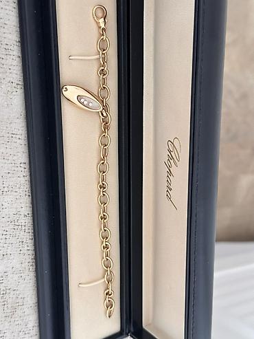 braslet: Chopard 18K qızıl bilərzik – Happy Diamonds kolleksiyası - Brend — 1