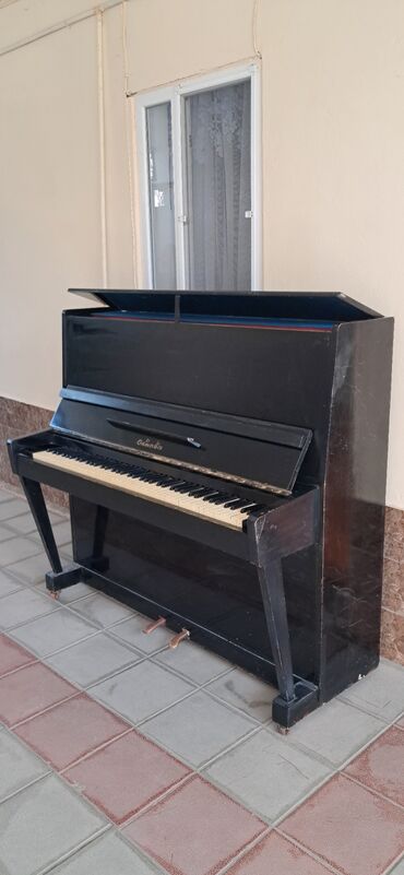 Pianolar: Upright pianino – “Оctava” markalı. Xüsusiyyətlər: - Akustik upright