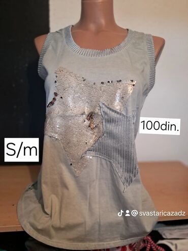 Majice kratkih rukava: Ženske majice – više modela - Model 1 (S): bela gornja zona, ispod — 11