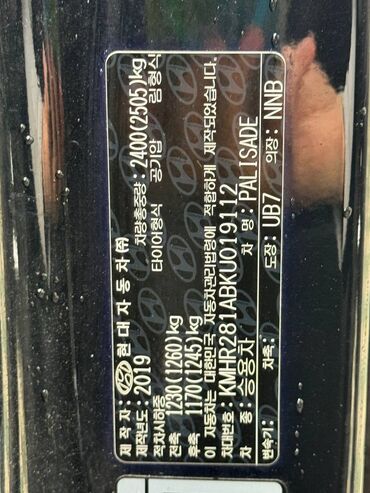 Hyundai: Hyundai Palisade: 2019 г. — 1