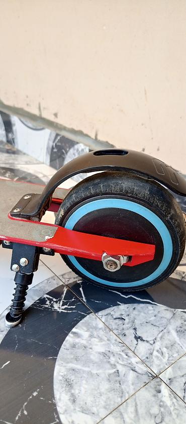 Электротранспорт: Elektrik skuter – qırmızı/alüminium gövdə, gücləndirilmiş karkas — 2