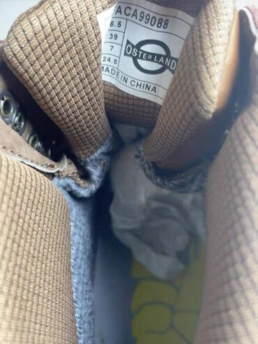 Ботинки: Зимние утепленные ботинки, натуральная кожа, толстая качественная — 19