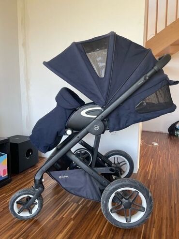 Kolica za bebe: Cybex Talos S dečija kolica – tamnoplava - Sportsko sedište sa — 5