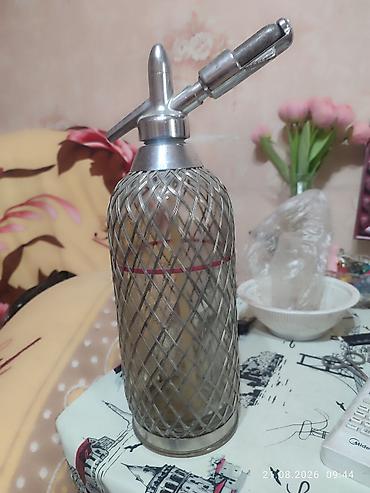 Советскийвинтажный сифон ( Газ вода ) Ёмкость 1.5 л . Состояние at lalafo.kg Советскийвинтажный сифон ( Газ вода ) Ёмкость 1.5 л . Состояние
