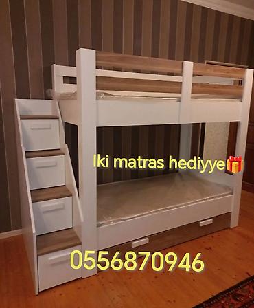 meheccer: Oğlan və qız üçün, Yeni, Çarpayı, Matras ilə, Siyirməli, Laminat — 4