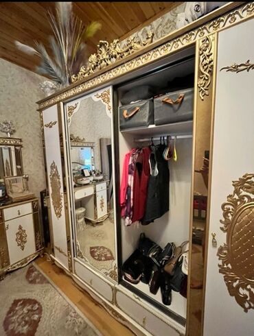 Yataq otağı dəstləri: İkinəfərlik çarpayı, Dolab, Termo, 2 tumba, Türkiyə, Yeni — 6