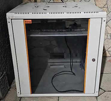 Корпусы ПК: Estap divara quraşdırılan şəbəkə/rəkmontaj şkafı - Format: 19” rack — 1