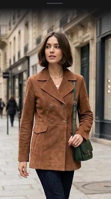 hind geyimi: Пиджак замшевый.фирма ZARA.б/уодетый 2-3 раза.размер М.цена 50 ман — 4