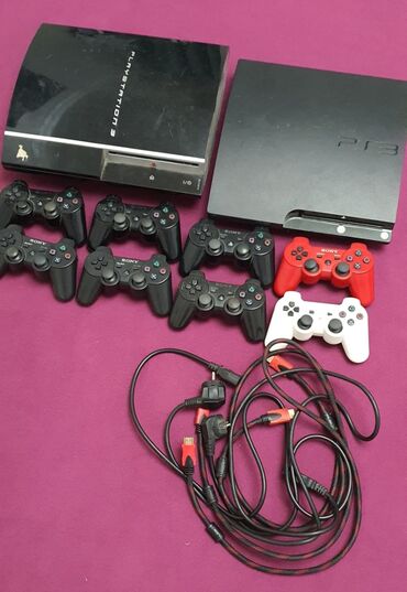 плестейшон 3: Продаю PS3 без джойстиков; 3-модели: Fat,Pro,Slim 2 PS рабочие;есть до