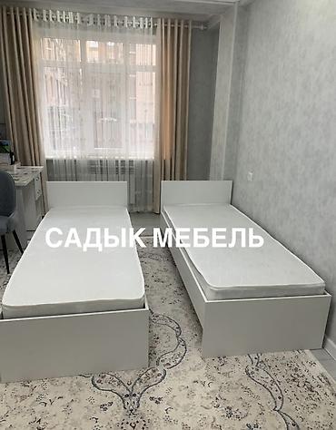 Односпальные кровати: Односпальная кровать, Новый, С матрасом, длина - 200 см — 1