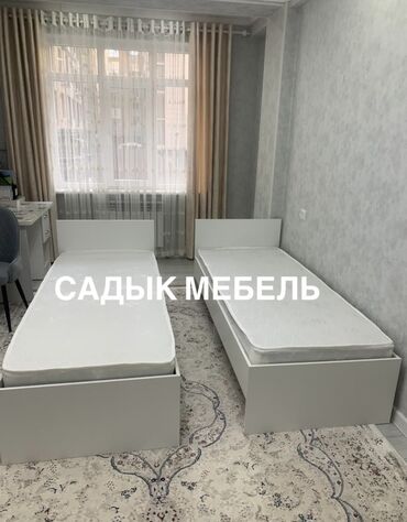 Односпальные кровати: Кровати, Матрасы 🟢ЦЕНА УКАЗАНА БЕЗ МАТРАСА!!!🟢 ✅Цена от 5500сом и — 12