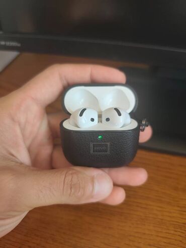 QAZ: İşlənmiş Simsiz (Bluetooth) Qulaqcıqlar, Apple, rəng - Ağ