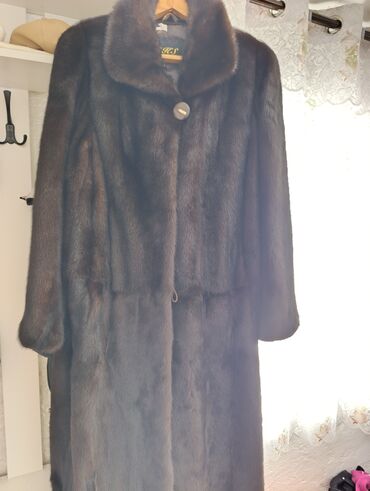 Шубы: Шуба, Норка, Длинная модель, Турция, XL — 9