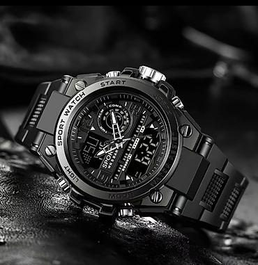 Спортивные часы: Спортивные часы часы, Таймер и секундомер, Водонепроницаемые, Оригинал, Мужские, Новый — 6