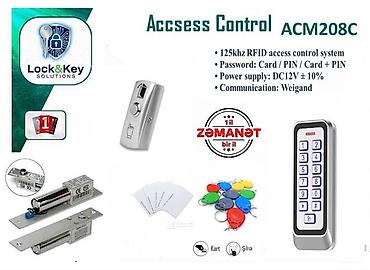 şifr: Access control sistemi Brelok, kart hem de şifrə (kod) ilə keçid — 1
