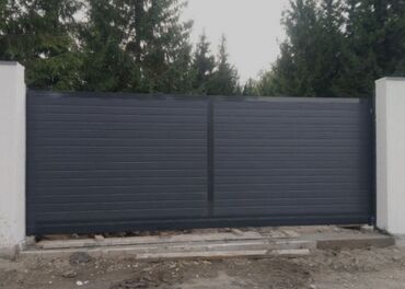 Откатные ворота: Ворота. Автоматические ворота секционные ворота Откатные ворота Рол — 5